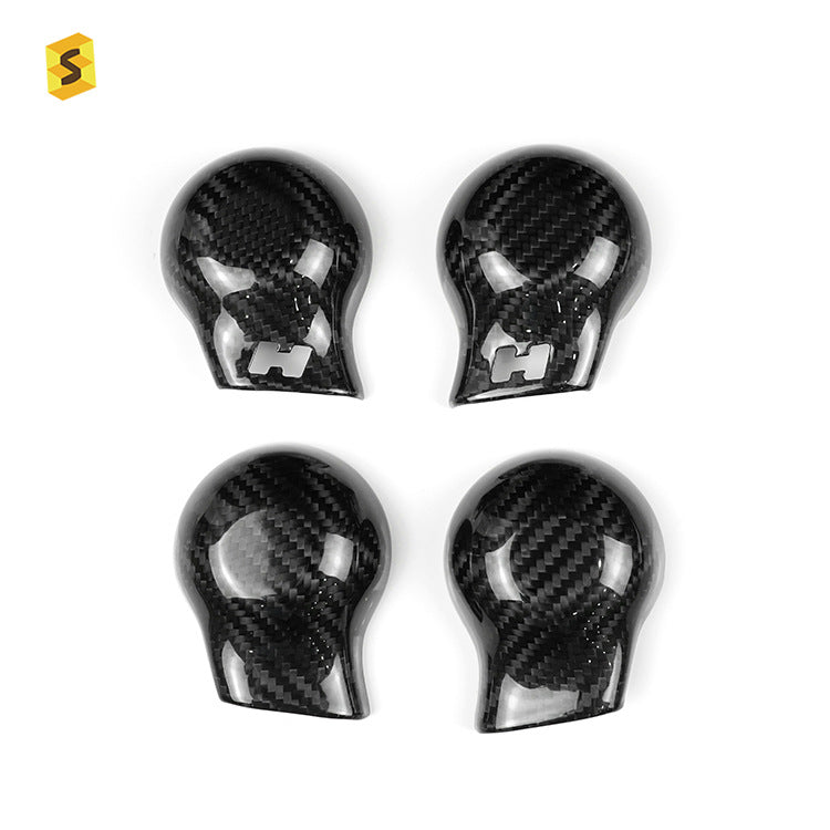 Real Carbon Fiber Gear Shift Knob Cover for Chevrolet Camaro