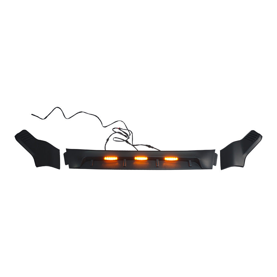 LED Illuminated 3-Section Mud Flaps for Toyota Tacoma (2024 - 2026)