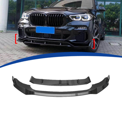 Blacked-Out Front Lip Spoiler for BMW X5 G05 (2019 - 2022)