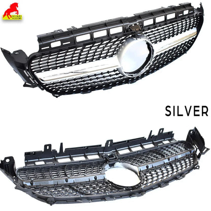 W213 Diamond Front Bumper Grill Mesh Grille for Mercedes 2017 - 2019 E Class Saloon S213 Estate C238 Coupe A238 Cabriolet Sport