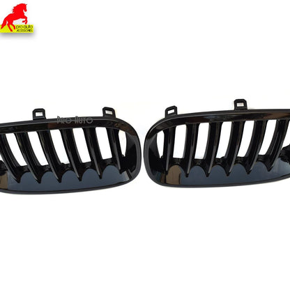 Car Front Bumper Radiator Grill Mesh Grille for 2003 - 2006 BMW X3 2.0i 2.5i 3.0i 2.0d xDrive20d 3.0d xDrive30d Cross Country CC