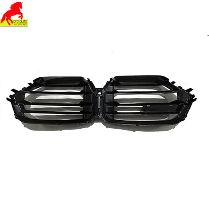 Front Bumper Grille Black Grill for BMW X6 G06 2019-2024 Modified To X6M F96 Racing Grills ABS Car Styling Accessories