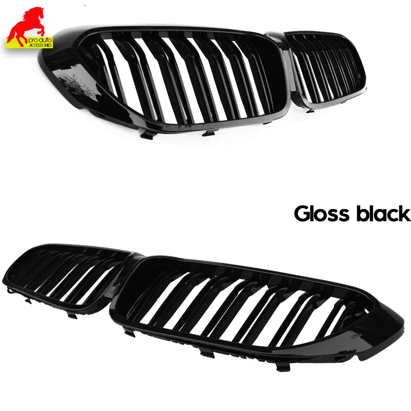 Front Kidney Grille Black for BMW 5 Series 2017-2019 (Pre-LCI)  G30 Sedan G31 Wagon F90 M5 528i 530i 535i 540i Car Racing Grills