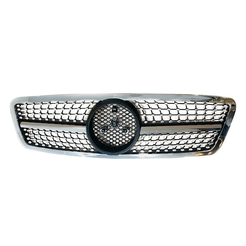 Car Grille Black GT Front Bumper Grill for 2000-2006 Mercedes C Class Saloon W203 Tourer S203 C180 C200 C230 C240 C280 C320 C350