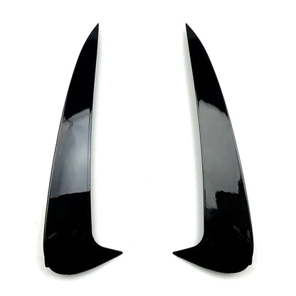 2 PCS Rear Bumper Lip Spoiler Side For Mercedes Benz C Class C205 S205 Coupe Wagon 2015-2019 Car Canard Air Vent Trim Splitter