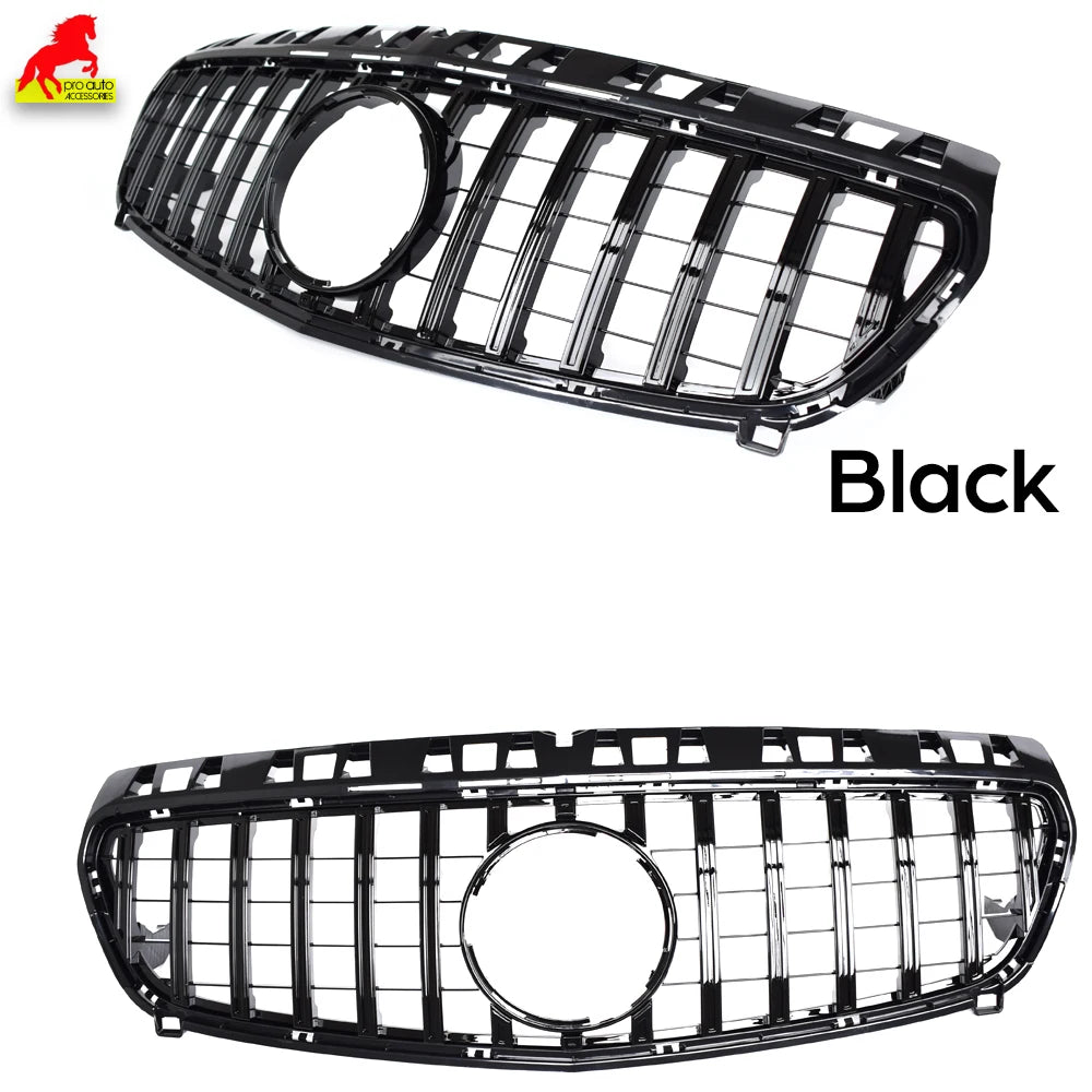 W176  Front GTR Grille Pre-facelift  for 2013 - 2015 Mercedes A Class Hatchback A180 A200 A220 A250 Except for A45 AMG Grills