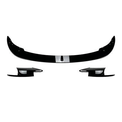 Front Bumper Lip Guard Protector Side Canards Splitter for BMW 5 Series F10 F11 M5 2011-2017 Carbon Look Diffuser Car Styling