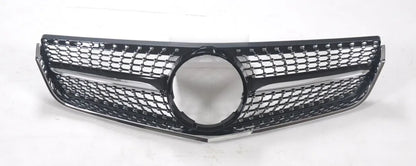 W207 Diamond Front Bumper Grille for Mercedes Benz E Class 2-Door Coupe C207 A207 2010-2013 E250 E300 E350 Grill Without Emblem