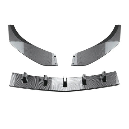 C117 Auto Front Bumper Lip for Mercedes Benz CLA Class CLA200 260 CLA45 AMG 2016-2019 Body Kit Guards Car Styling Accessories