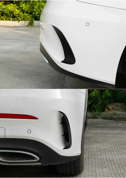 Rear Bump Trip Lip Air Vent Trim Spoiler for Mercedes Benz Class A W177 Sedan AMG A180 A200 2019+ Canards Splitter Car Accessory