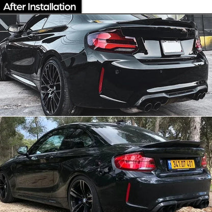 Carbon Fiber Rear Spoiler Wing for BMW 2014 - 2020 2 Series 2-Door Coupe F22 Convertible F23 M2 F87 220d 228i 230i M235i M240i