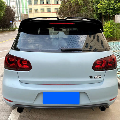 Rear Trunk Spoiler Top Wing Tail for Volkswagen VW Golf MK6 GTI R 2009-2012 Glossy Black Wings Body Kit Car Styling Accessories