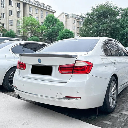 Rear Trunk Lip Spoiler Wing Tail for BMW 3 Series F30 2013-2019 318i 320i 325i CSL Style Black Diffuser Splitter Car Styling