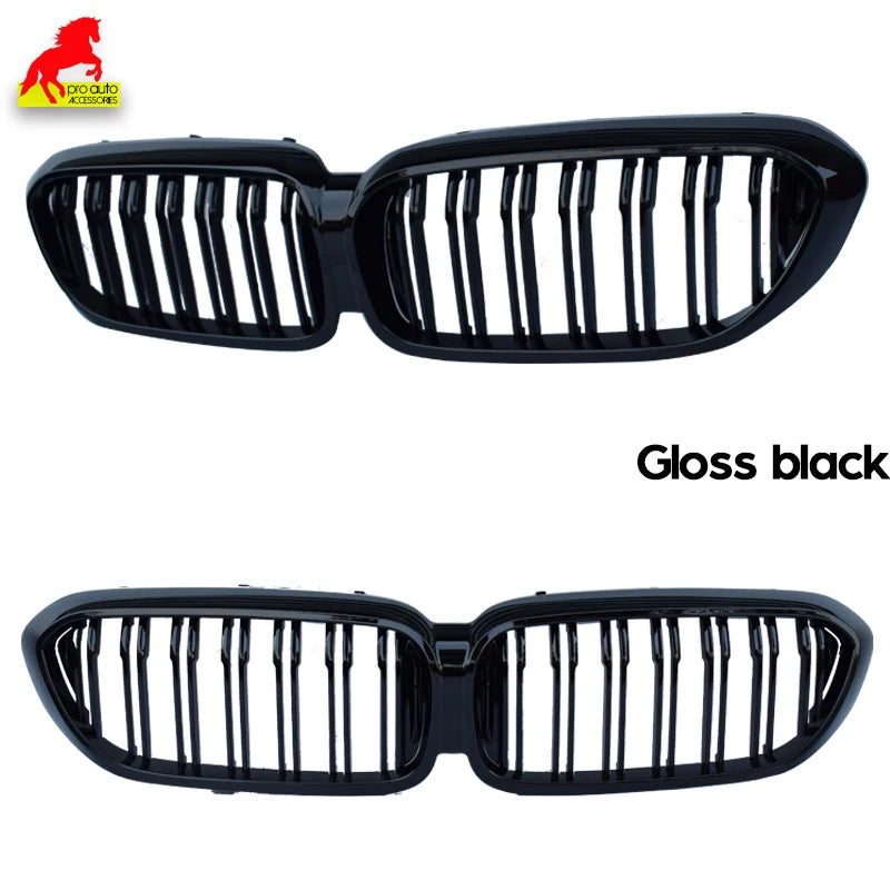 Front Kidney Grille Black for BMW 5 Series 2017-2019 (Pre-LCI)  G30 Sedan G31 Wagon F90 M5 528i 530i 535i 540i Car Racing Grills