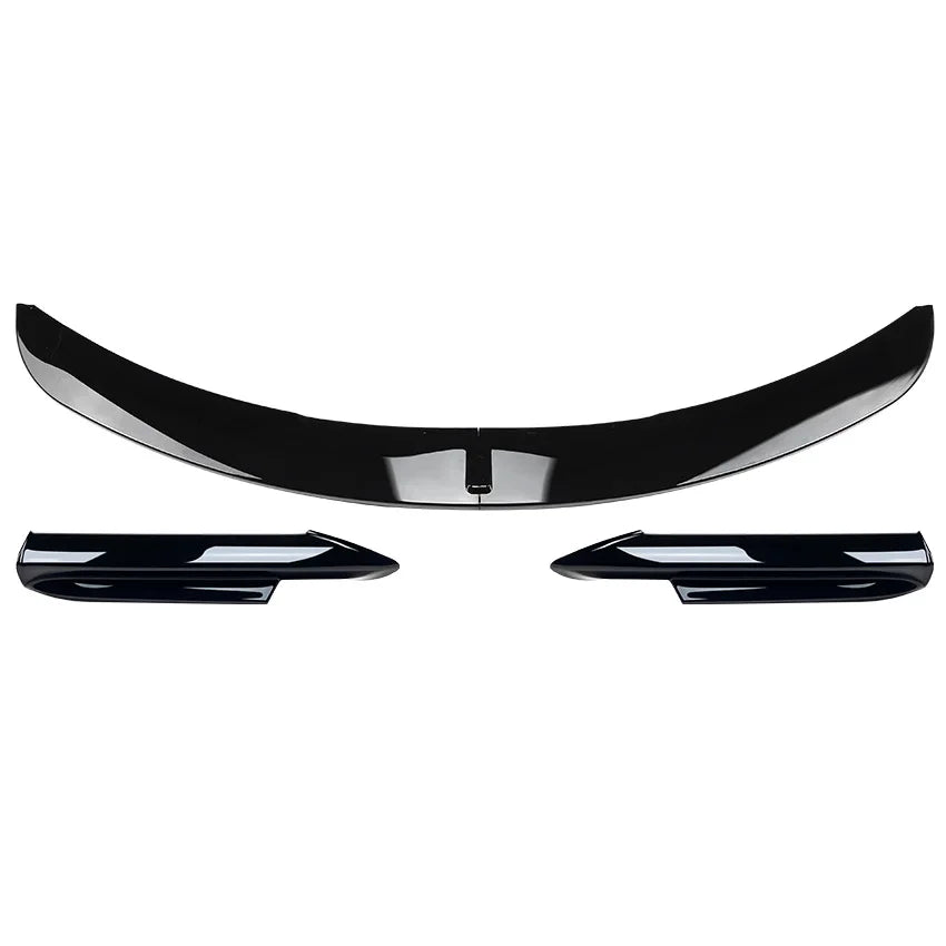 Front Bumper Lip Cover Air Vent Canards Splitter Fog Lamp Flap Body Kit For BMW 3 Series E90 E91 M-Tech 2005-2008 Pre-Facelift