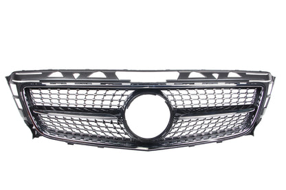 W218 GT Grille Front Bumper Grill Mesh for Mercedes CLS Class C218 X218 2012-2014 CLS400 CLS550 CLS500 Diamond Radiator Grilles