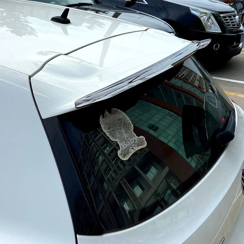 Glossy Black Rear Trunk Spoiler Wing Tail For VW Volkswagen Scirocco R GTS 2015-2018 MAX Plastic Boot Lip Wings Car Accessories