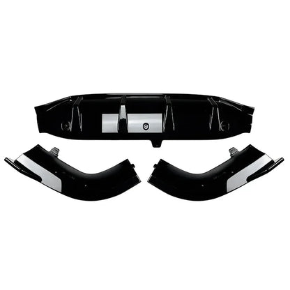 Rear Bumper Lip Diffuser for Mercedes Benz GLC Class X254 2023+ GLC260 300 Carbon Look Canards Splitter Air Trim Car Accessories