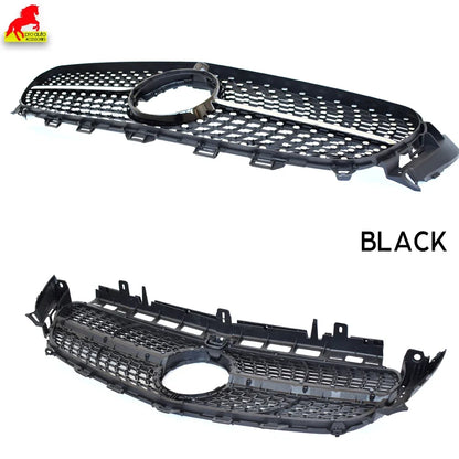 W213 Diamond Front Bumper Grill Mesh Grille for Mercedes 2017 - 2019 E Class Saloon S213 Estate C238 Coupe A238 Cabriolet Sport