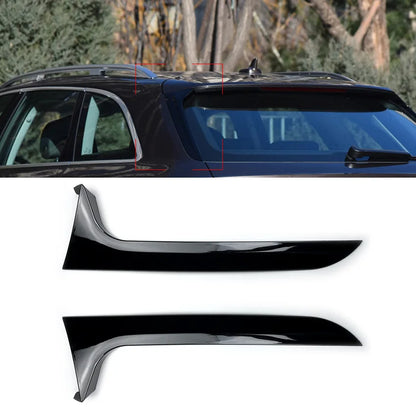 Rear Window Side Trunk Spoiler Wing Tail For Audi A6 C7 Wagon Allroad 2012-2018 Modification Diffuser Splitter Car Accessories