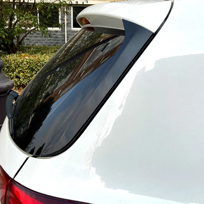 2PCS ABS Bright Black Car Rear Trunk Window Spoiler Side Wing for Volkswagen VW Tiguan MK1 2007-2016 Car Accessories Decoration