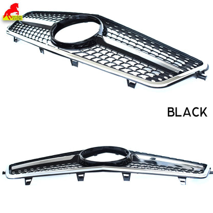 Diamond Grill Front Bumper Grille for Mercedes E Class Sedan W212 Tourer S212 2010 - 2013 E200 E300 E250 Not for E63 Car Grills