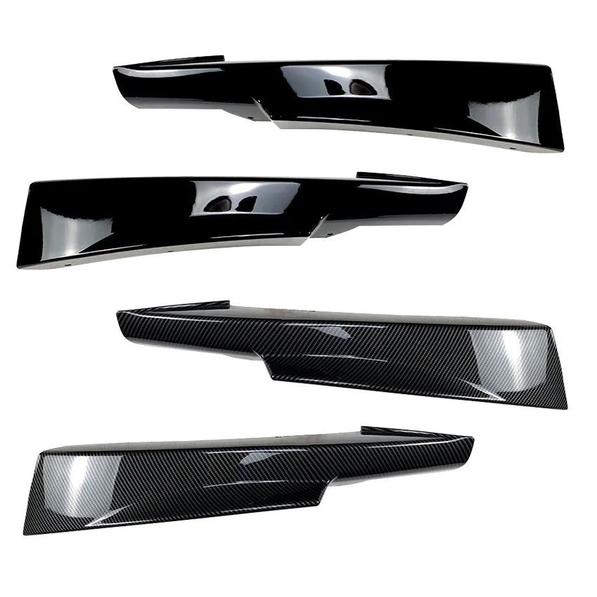 2Pcs Front Bumper Lip Splitter Body Kit for BMW 3 Series E90 320i 330i M-Tech LCI 2009-2012 Fog Lamp Cover Trim Spoiler Canards