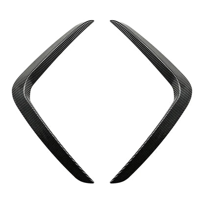 Car Styling Front Bumper Spoiler Both Side Canard Decoration Cover for BMW X3 X4 G01 G02 M Sport LCI 2022+ Vent Trim Splitter