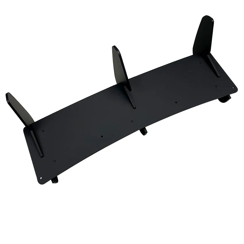 Glossy Black Rear Bumper Splitter Spoiler Rear Canard Air Vent Trim for VW POLO MK5 GTI 2011-2018 Diffuser Car Accessories