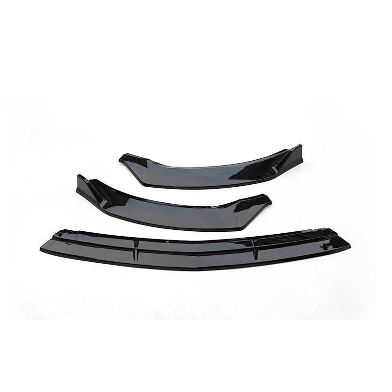 Carbon Fiber Print Front Bumper Spoiler Lip for Mercedes CLA Class W118 C118 X118 AMG Package 2019 - 2023 CLA180 CLA200 CLA250