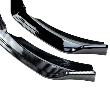 Front Bumper Lip Spoiler Splitter Body Kit Guards for Mercedes Benz E Class W213 2021+ E260 E300 AMG Carbon Fiber Car Accessory