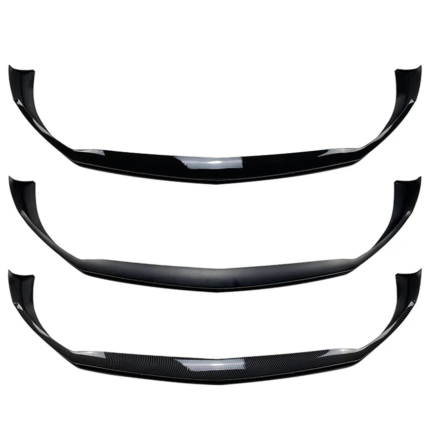 1 Piece Car Front Lower Bumper Lip Spoiler for Mercedes Benz A Class W177 A180 A200 A35 Body Kit Guards Splitter Car Accessories