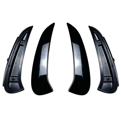 Car Rear Bumper Lip Spoiler Side Wing Air Wind Knife Cover Stickers for Mercedes Benz C Class W206 S206 2022+ C260 C43 C63 AMG