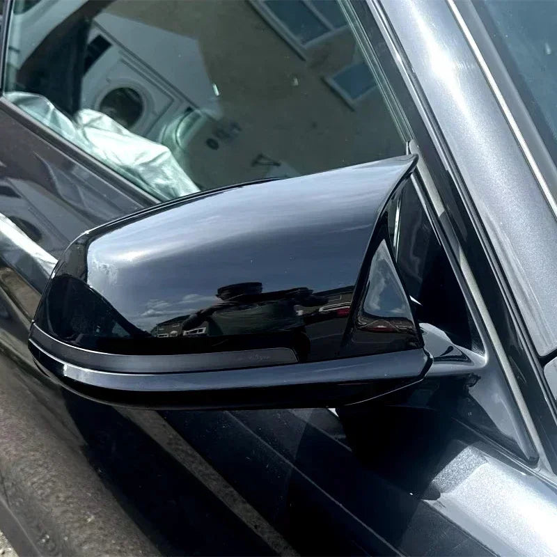 1 Pair ABS & Real Carbon Fiber Rearview Door Mirror Cap Door Mirror Covers for BMW 1 2 3 4 Series X1 F20 F21 F22 F23 F87 M2 F30 F31 F34 F32 F33 F36 E84