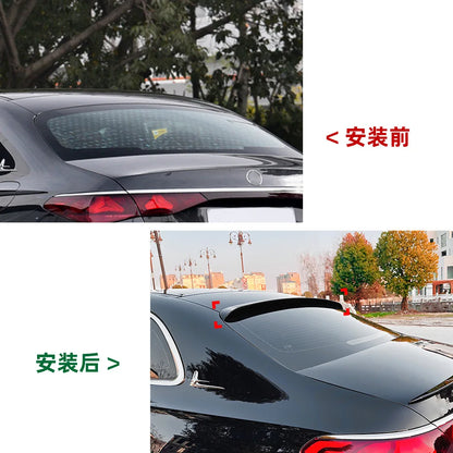 Car Rear Spoiler Top Tail Wing for Mercedes Benz E-Class W214 2024+ E260 E300 AMG Body Kit Trunk Trim Cover Exterior Styling