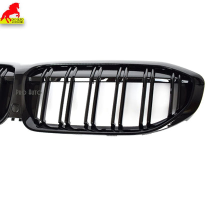 Car Front Numper Kidney Grilles Racing Grill for BMW 2019 - 2024 3 Series G20 4-Door Sedan G21 5-Door Estate 320i 325i 330d 335d