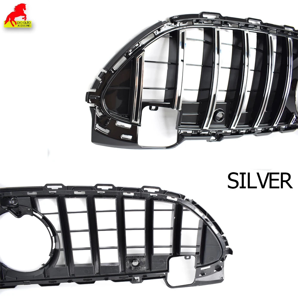 W206 Front Bumper Grille For Mercedes Benz C Class W206 2021 - 2023 Sedan Wagon Coupe Convertible AMG Package C200 C300 C220