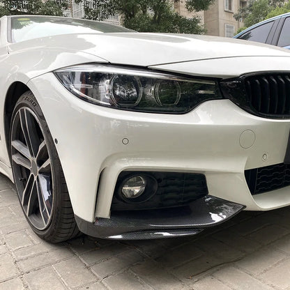 For BMW 4 Series F32 F33 F36 M-Tech 2014-2020 Car Front Bumper Angle Diffuser Splitter Spoiler Protector Canard Exterior Tuning