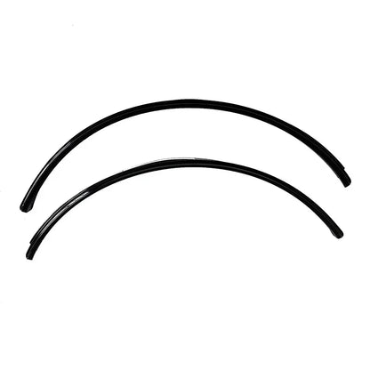 2 Pcs Black Cover Trim Rear Wheel Arch Car Stickers for BMW 3 Series G20 Electric I3 2020-2024 Accessories Styling Mouldings