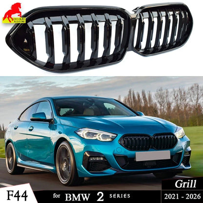 Car Style Grill Front Kidney Grille for BMW 2020-2022 2 Series 4-Door GC Gran Coupe Fastback 218i 220i 228i M235i 216d 218d 220d