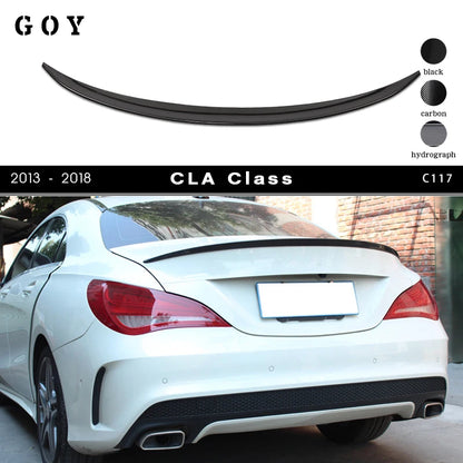 C118 Gloss Black Rear Deck Spoiler Boot Wing for 2013 - 2023 Mercedes CLA Class 4-Door Coupe W118 W117 & CLA45 AMG CLA200 CLA250