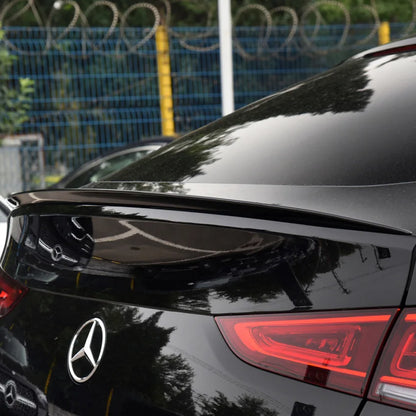 Rear Trunk Lip Boot Wing Spoiler Carbon Look Fit for Mercedes Benz GLE Coupe C167 GLE350 450 GLE53 AMG Slim Spoiler Kit Styling