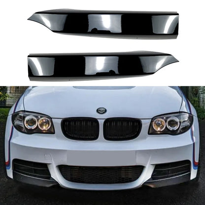 Front Bumper Splitter for BMW 1 Series E82 E88 2008-2013 M-Tech Side Spoiler Cover Trim Protector Carbon Fiber Car Accessories