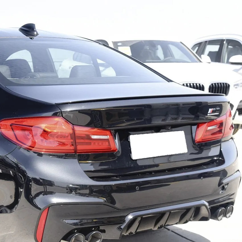 Car Rear Spoiler Tail Wing for BMW 5 Series G30 525i 530i M5 Style 2018+ Rear Roof Bumper Lip Trunk Wing Slim Spoiler Body Kit