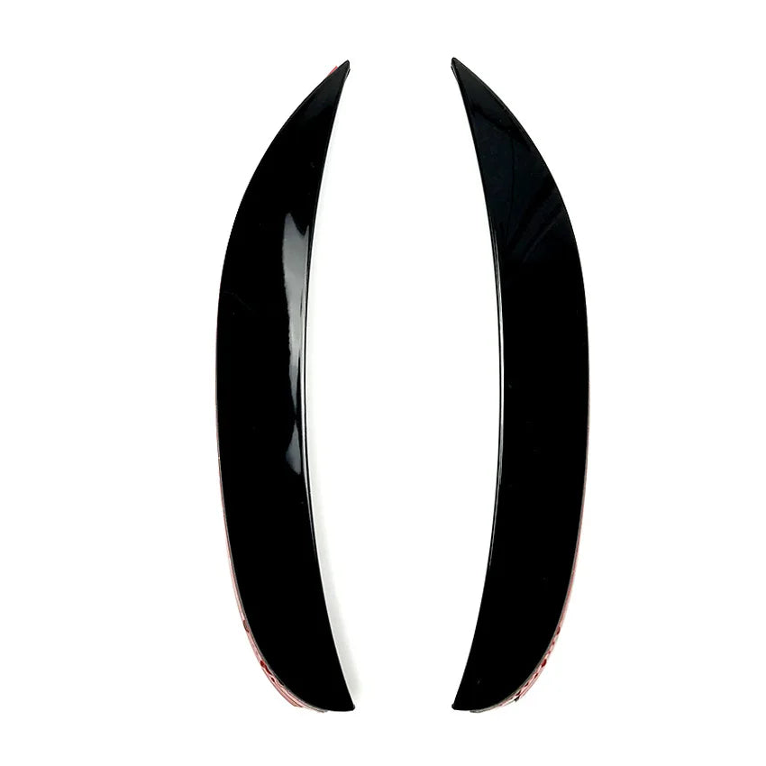 Front Bumper Spoiler Lip Blade Lower Grille For Mercedes Benz W205 C-Class C200 C260 2019-2021 Car Fog Light Cover Splitter Trim