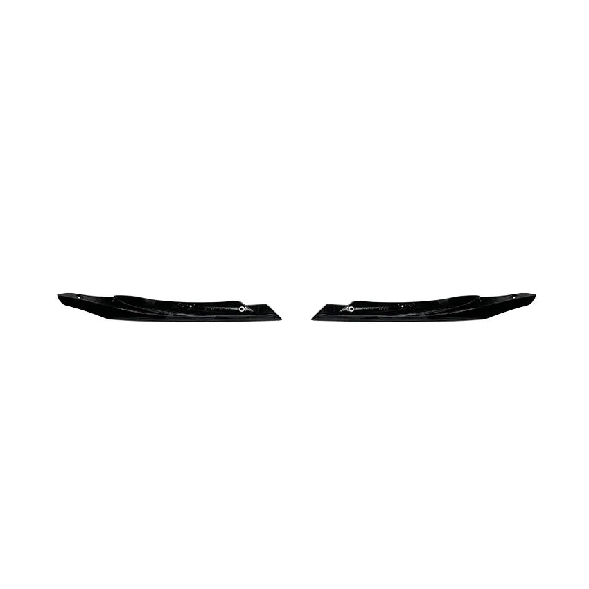 Front Bumper Lip Grille Canards Fit for Mercedes Benz A Class W176 2016-2018 A45 AMG Splitter Black Body Kit Set Car Accessories