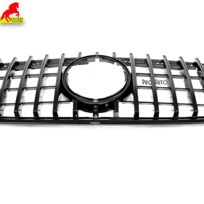 W407 Grills GTR Style Front Bumper Grill for Mercedes X Class 2017-2020 X220d X250d X350d Radiator Grille Mesh Grid Accessories