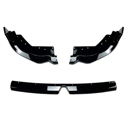 MP Style Car Front Bumper Lip Spoiler Body Kit Diffuser Cover Deflector Lips For BMW 3 Series G20 LCI M Sport 320i 325i 2023+