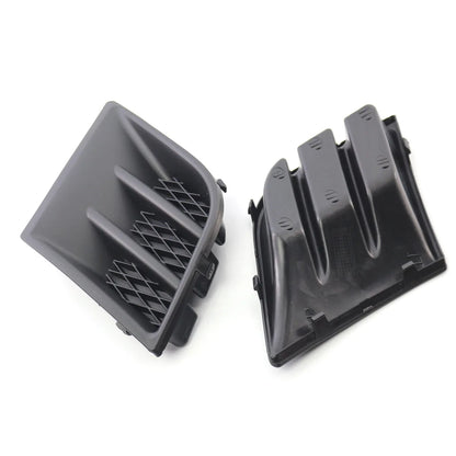 2 Pcs Fog Light Frame Cover Trim Front Bumper Lamp Grille Fit for Peugeot Citroen 107 2009-2012 ABS Plastic Car Accessories