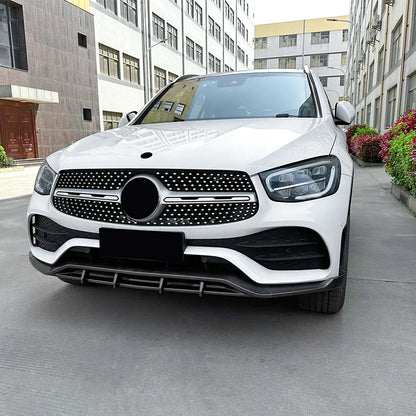 Front Bumper Lip Spoiler Splitter Body Kit Guards For Mercedes Benz GLC Class X253 GLC200 260 300 2020-2022 AMG Car Accessories